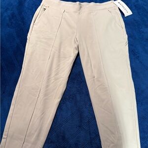NWT Women’s size MP Athleta Tan Chinos Tailored  Look semi-fitted mid rise